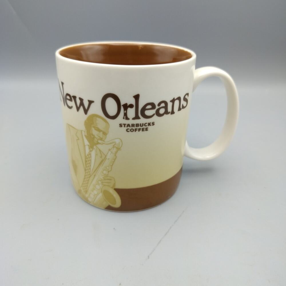 Starbucks Collectible “ New Orleans “ Coffee / Tea 16 Oz. Mug . 2012